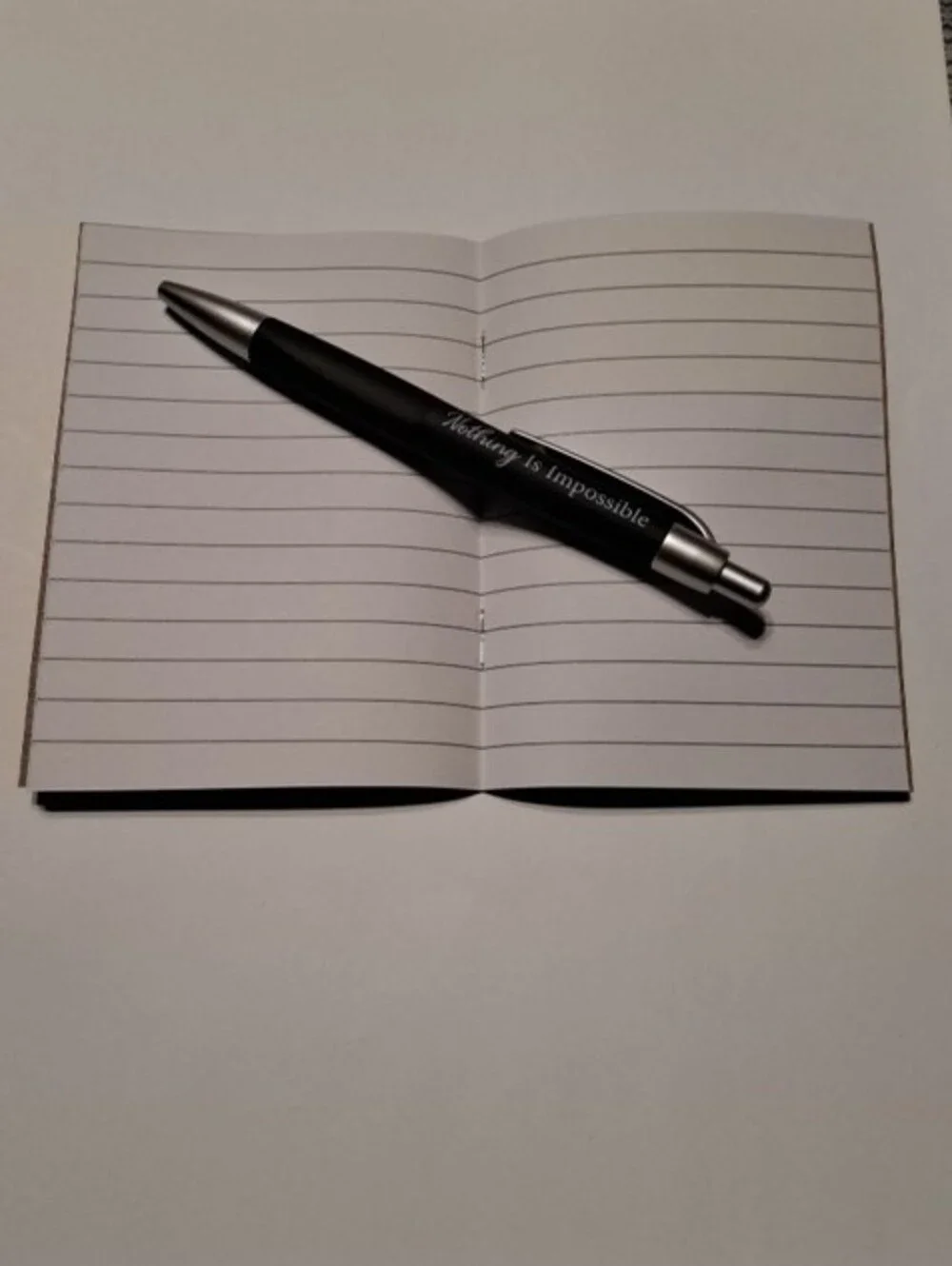 Nothing Is Impossible Pen & Never Stop Learning Notebook - Picture 2 of 2